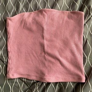 GARAGE pink tube top